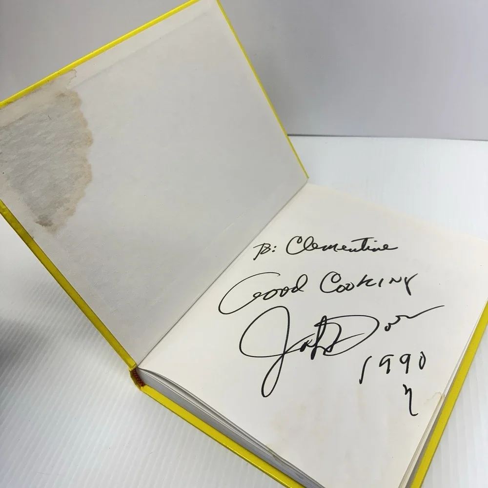 Chef John D. Folse The Evolution of Cajun and Creole Cuisine Signed Hardcover